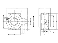 Type E Take Up Unit Heavy Duty