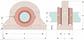 Pillow Block Split Roller Style Bearing