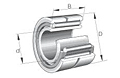 Needle Roller Bearings NKI Single Row with Inner Ring