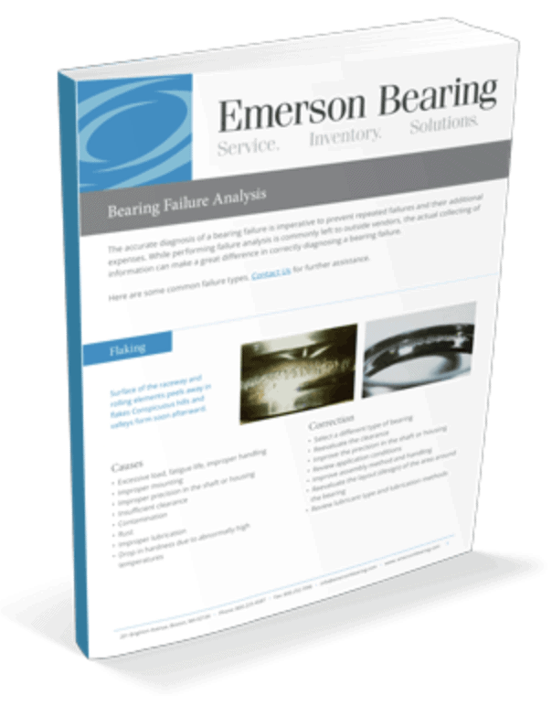 Understanding Bearing Failure Analysis Emerson Bearing